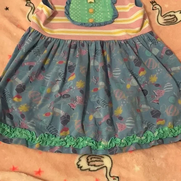 Matilda Jane Multicolor Ruffled Dress - Picture 4 of 5